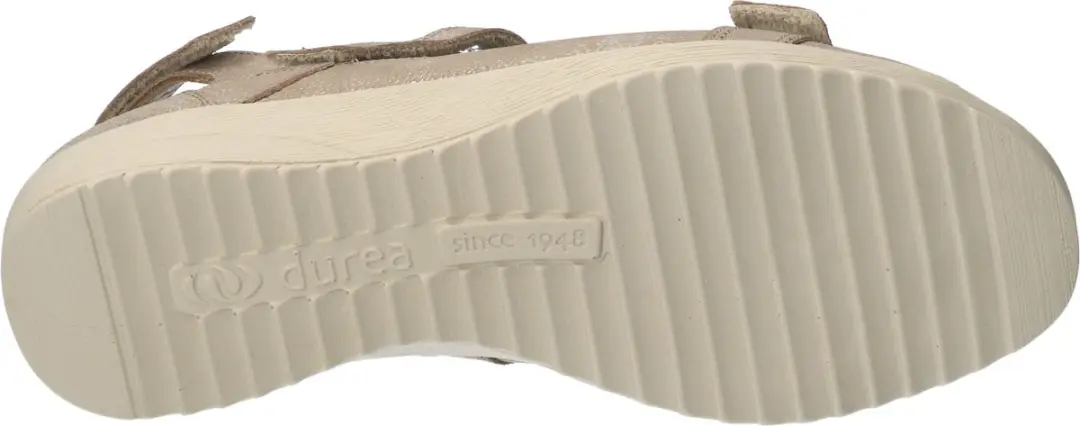 Durea Dames Sandalen 7419 - Maat 40.5 - Taupe