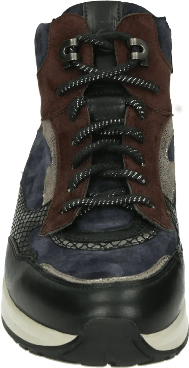 Durea 9842 K Hoge Sneakers - Zwart