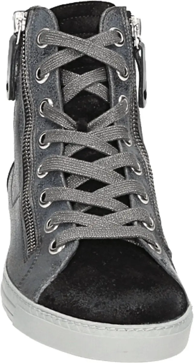Durea 9842 K Hoge Sneakers - Zwart