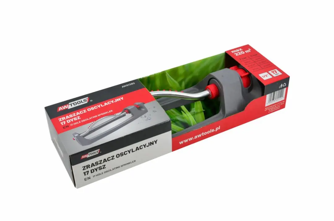 AWTOOLS AW61380 Oscillerende Tuinsproeier