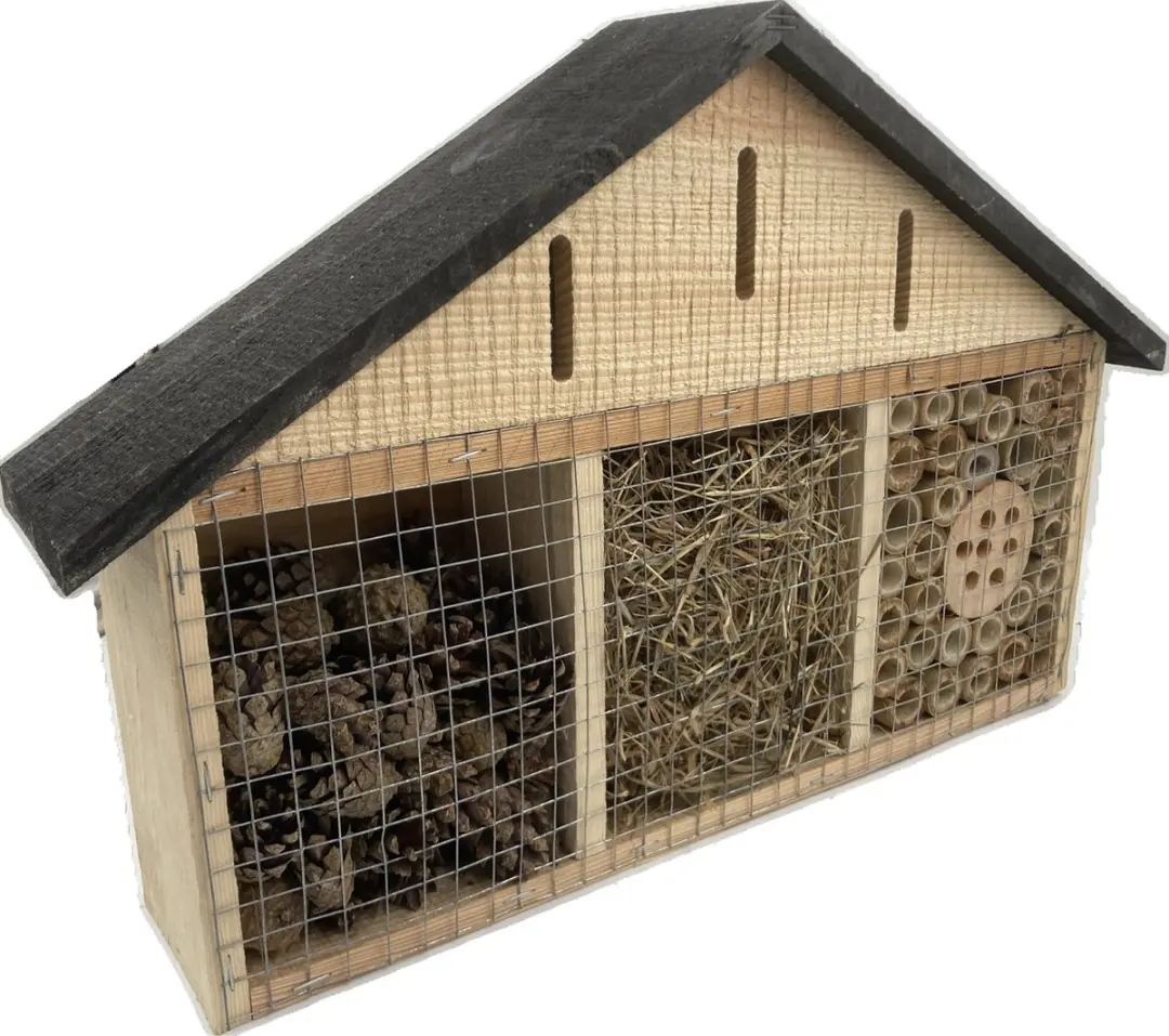 GARDEN SPIRIT Insectenhotel 46 x 9 x 29 cm Bijenhotel