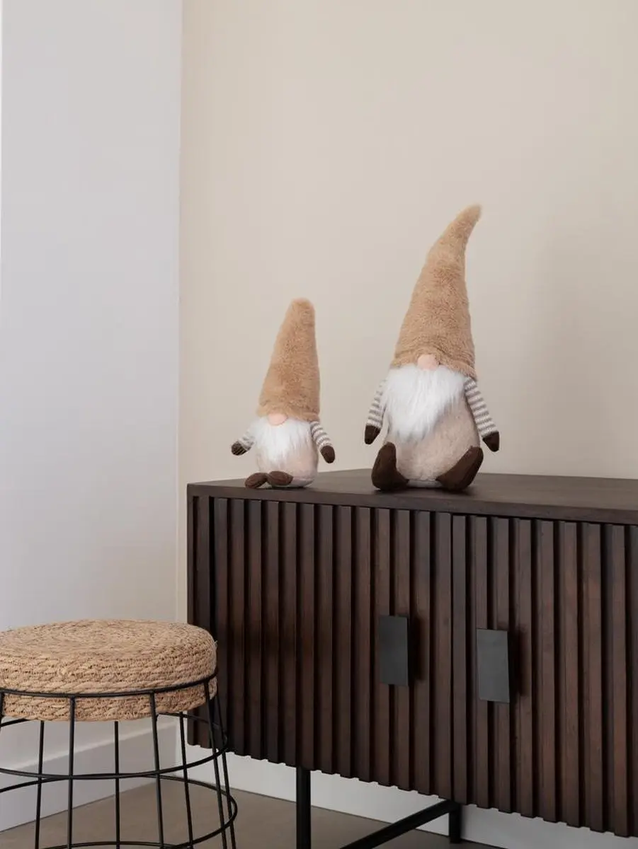 JENS Living Kabouter Gnome Taupe Large 40cm