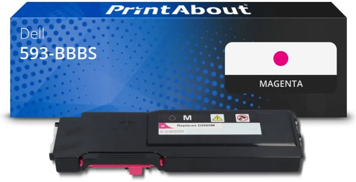 PrintAbout Dell VXCWK 593-BBBS Toner Magenta