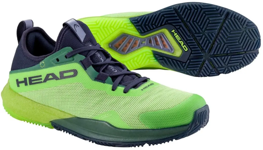Motion Pro Padel Tennisschoen Heren Lime/Navy 9,5