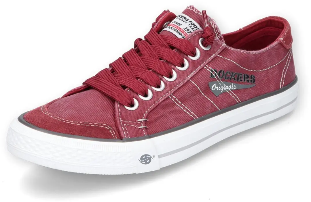 Dockers by Gerli Washed Canvas Heren Sneakers
