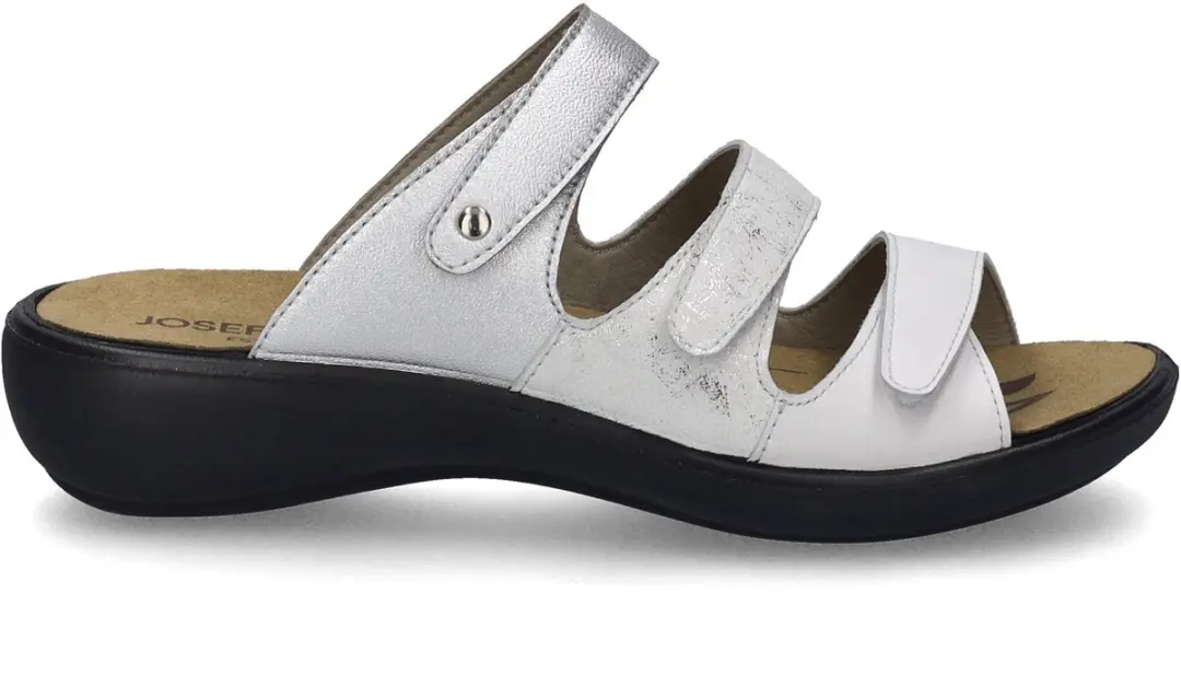 Josef Seibel Ibiza 10 Slipper 86710-002 - Wit/Multi