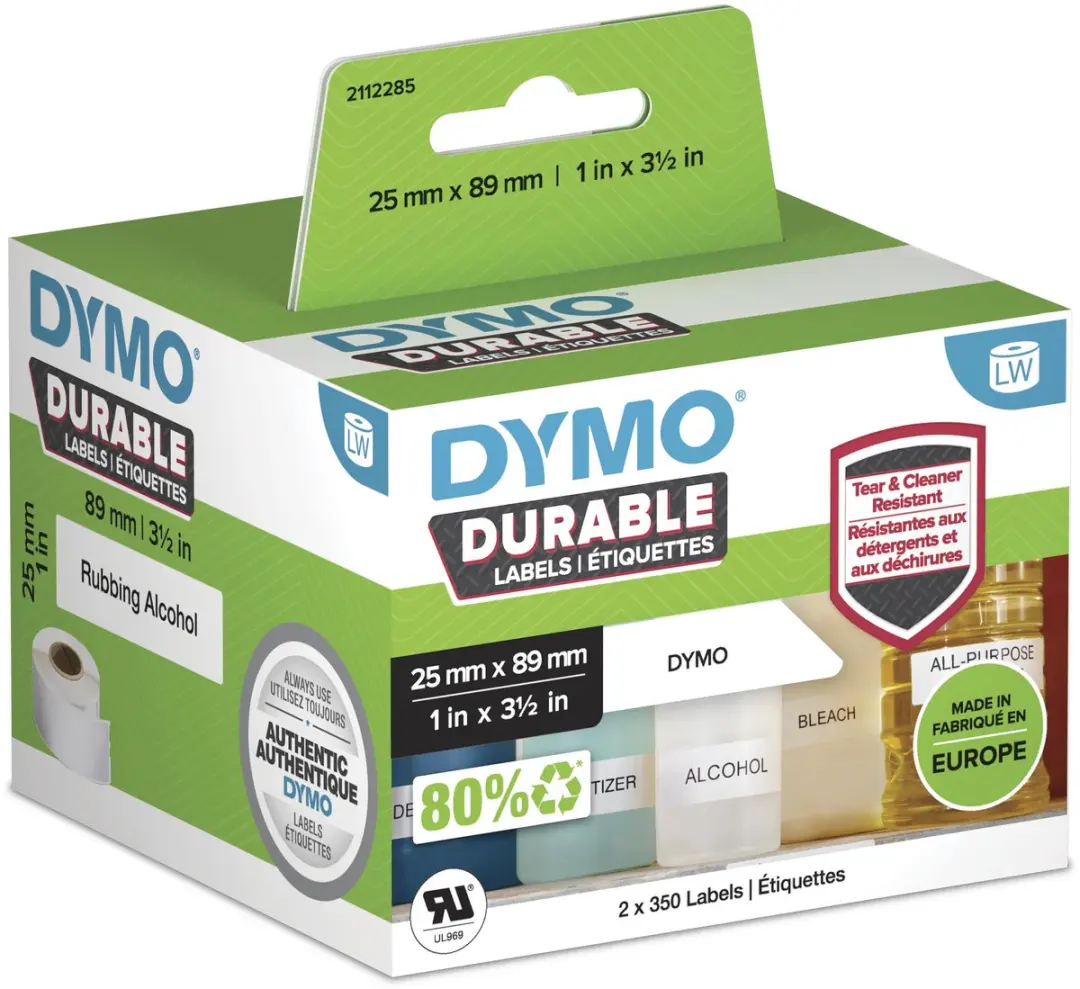 DYMO LabelWriter 2112285 Witte Poly Etiketten