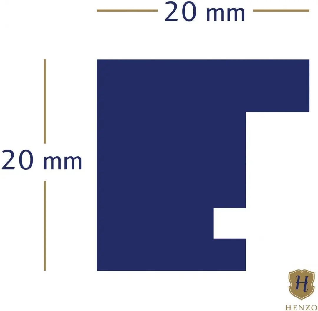 Henzo Fotolijst 20x20cm Lichtbruin - afbeelding 6 van 6