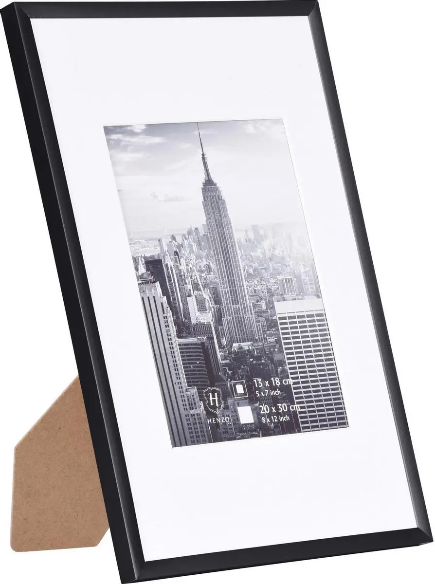 Henzo Manhattan Fotolijst 21x30cm - Zwart - afbeelding 2 van 6