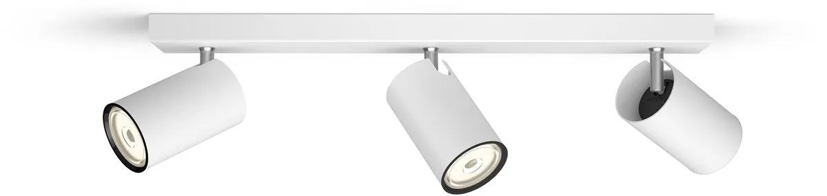 Philips Kosipo Opbouwspot 3-lichts - Wit