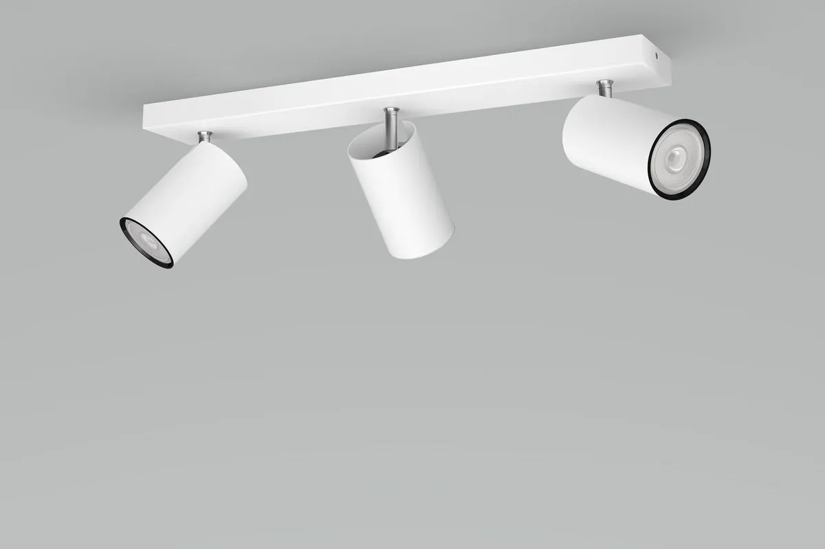 Philips Kosipo Opbouwspot 3-lichts - Wit