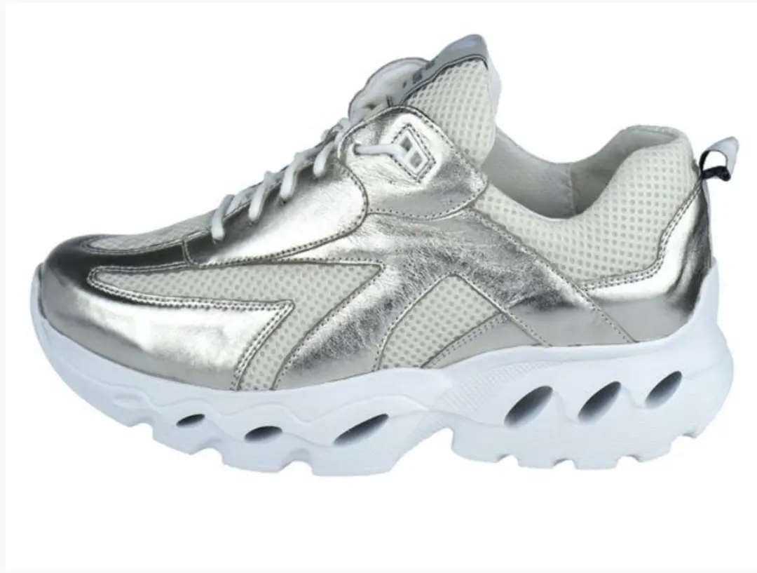 Durea 6309 Sneaker FlowMotion - Platino - Maat 6