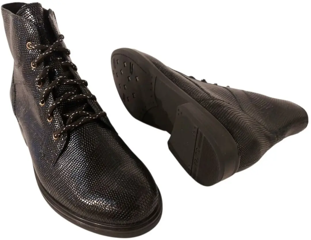 Durea Veterboot 9832 835 1839 - Zwart - 37.5 - afbeelding 2 van 4