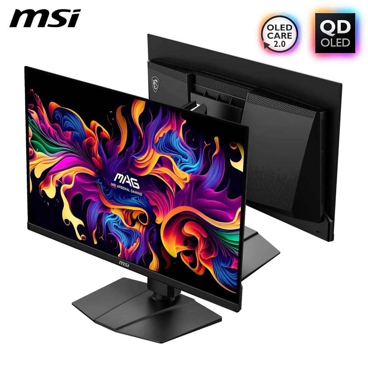 MSI MAG 271QPX QD-OLED Gaming Monitor 27" - 240Hz - USB-C PD 15W