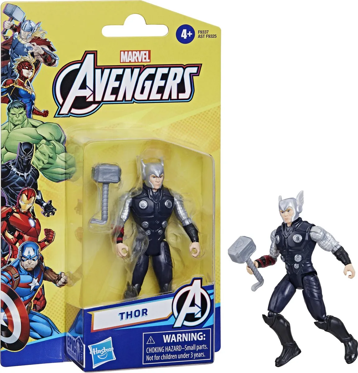 Spider-Man Marvel Avengers Thor Pop! Figurine - 10cm