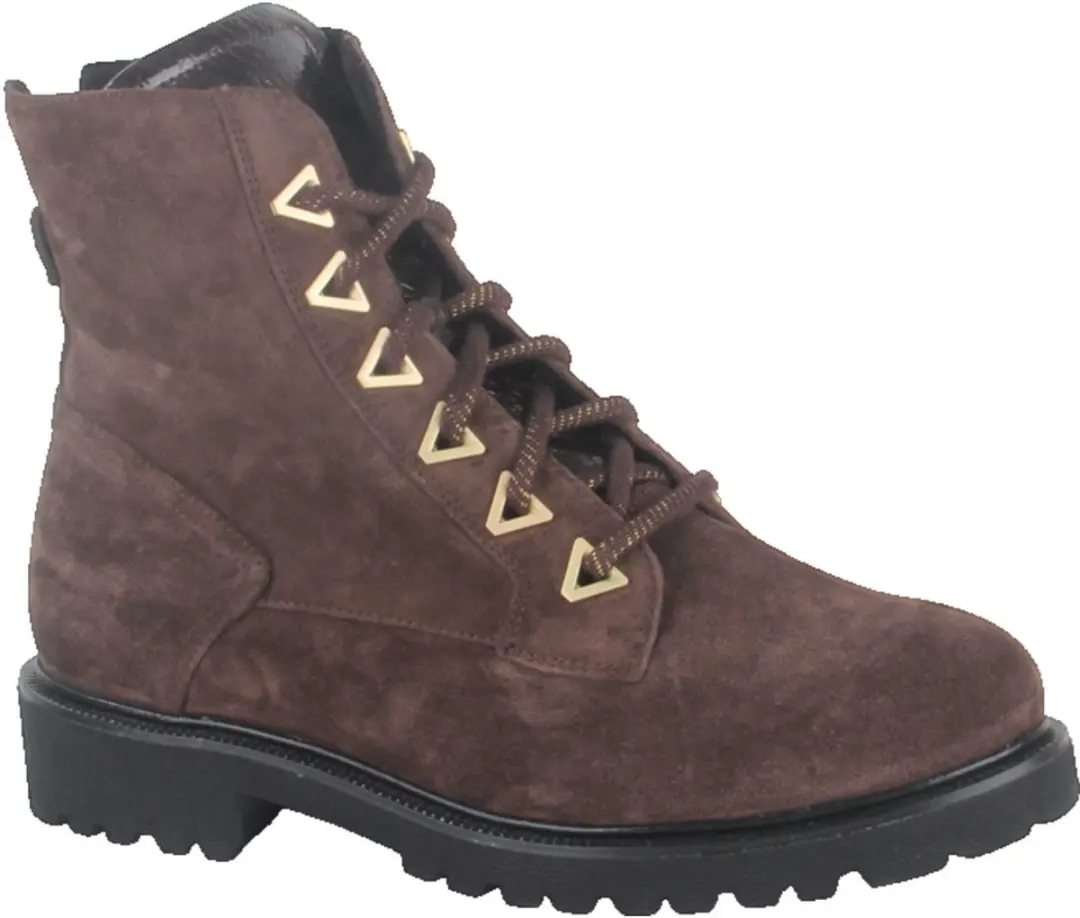 Durea 9838.188.2283-K dames veterboots sportief maat 39 (6) bruin