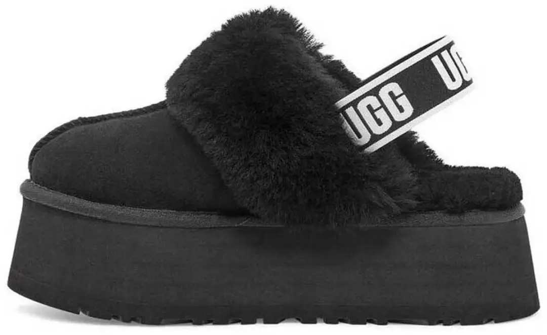 UGG Sloffen Vrouwen - Maat 41 - Zwart/Wit