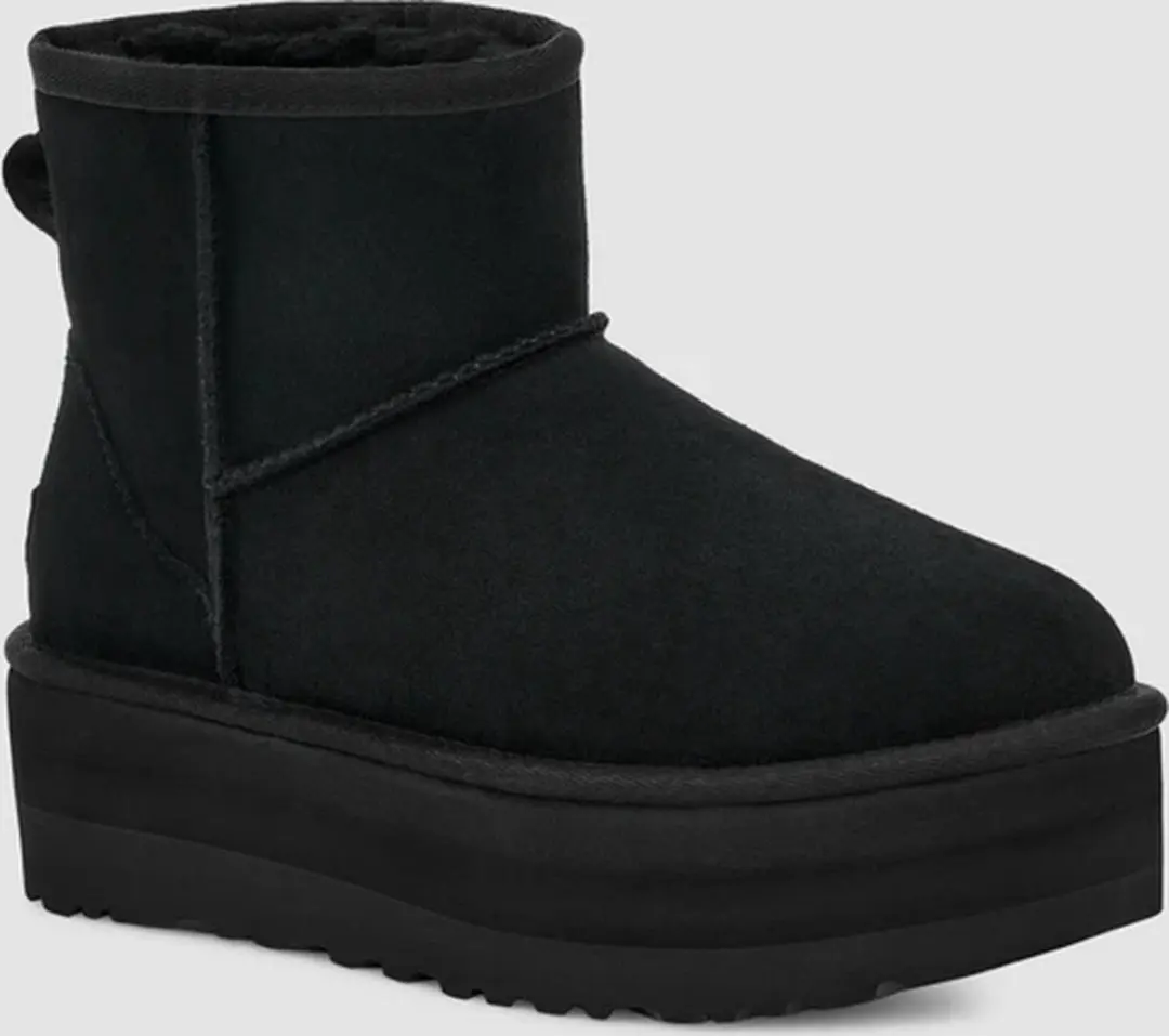 UGG Vachtlaarzen Vrouwen - Maat 41 - Zwart - afbeelding 6 van 6