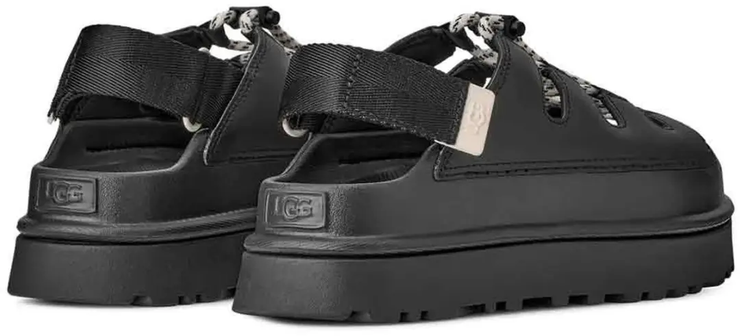 UGG GoldenGlow Toggle Sandalen 38 - Zwart