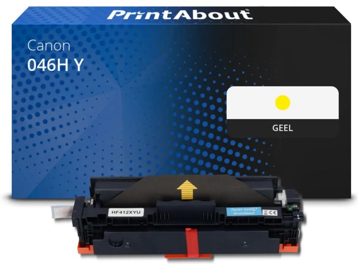 PrintAbout Canon 046H Y Toner Geel
