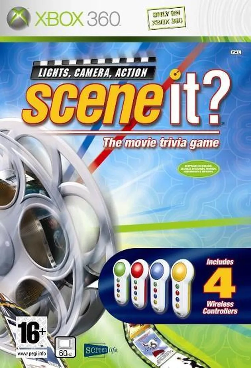 Xbox Scene It Lights Camera Action - 4 Spelers