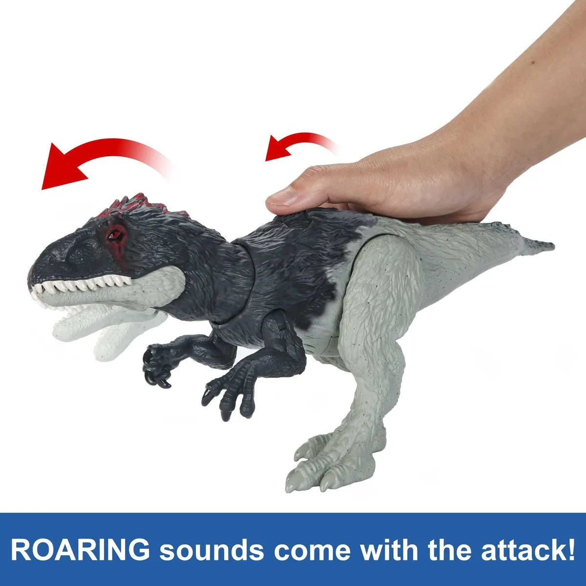 Jurassic World Dino Trackers Eocarcharia - Dinosaurus Speelgoed HLP17 - afbeelding 6 van 6