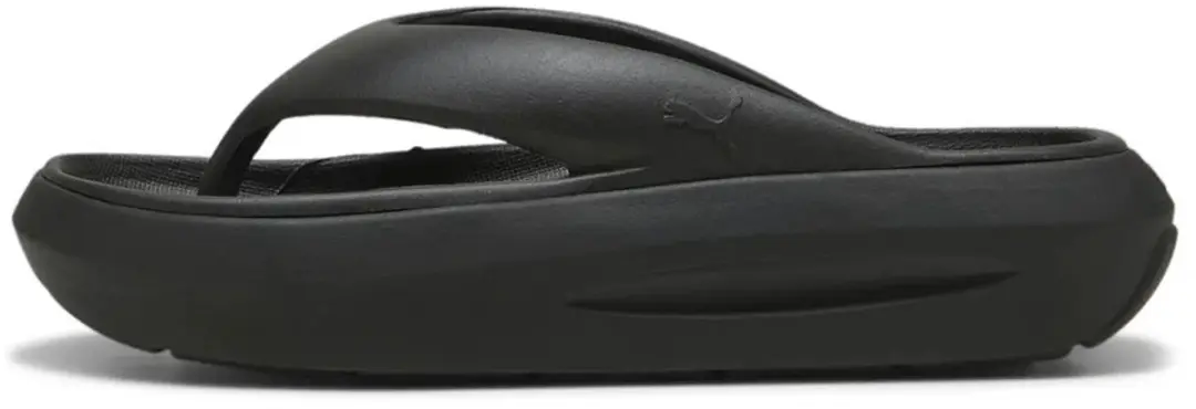 PUMA Flatter Teenslipper 37 - Zwart - afbeelding 3 van 6