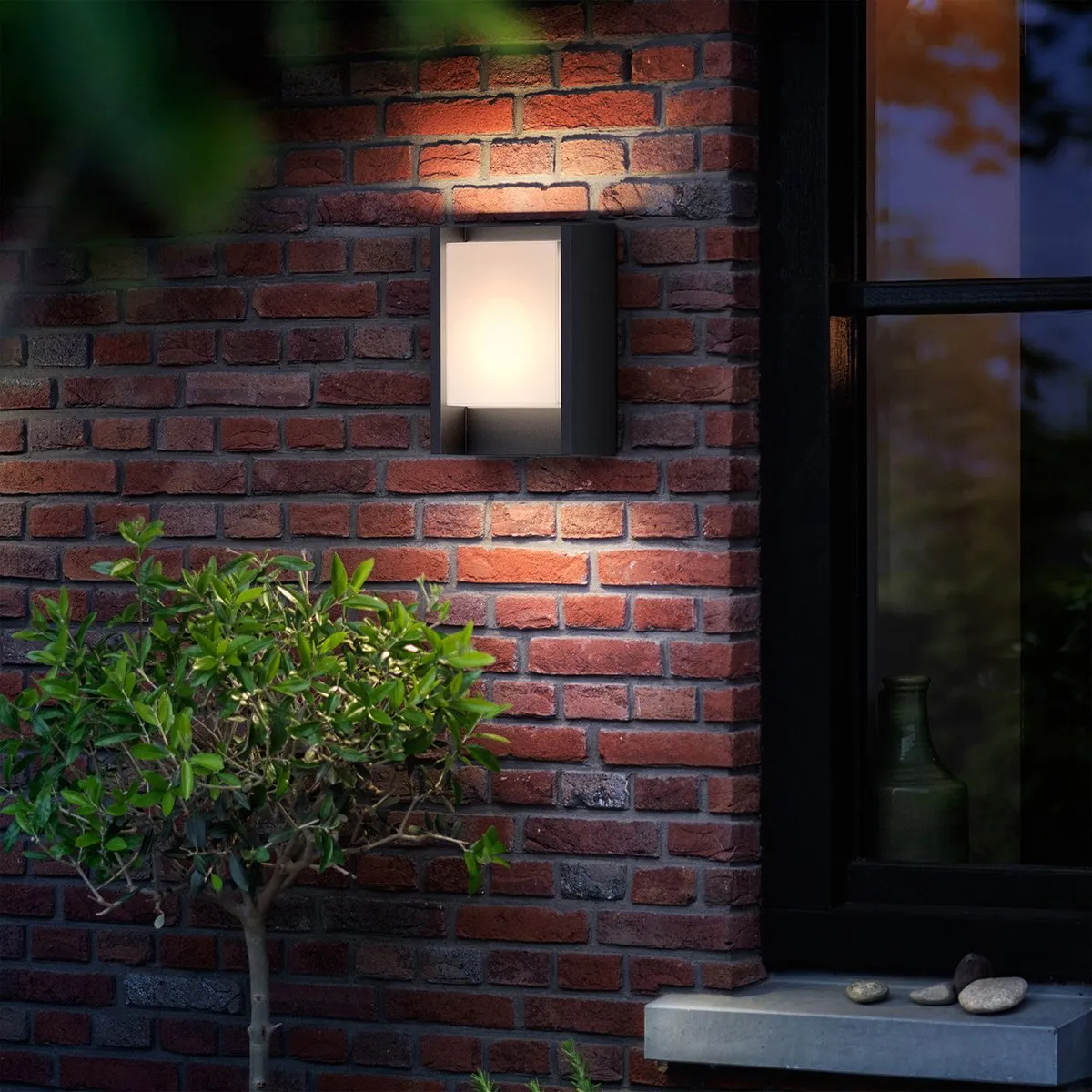 Philips Arbour Buitenwandlamp 3.8W - Antraciet - afbeelding 6 van 6
