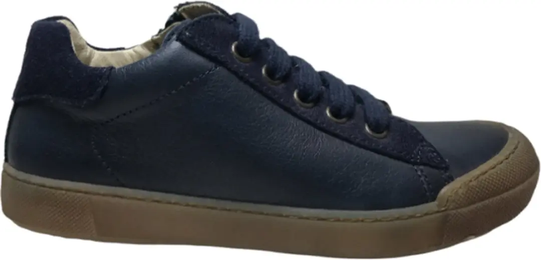 Naturino mt 30 veter rits  bumper lederen sneakers Eindhoven navy