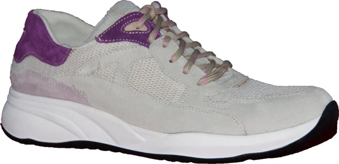 Durea 6283 Wijdte G Herenschoen - 41.5 - Offwhite/Taupe/Wit