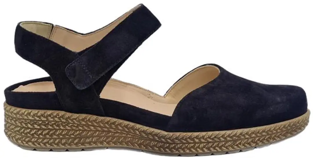Durea Dames Sandalen 5923.578.7448 - Extra Breed K - Zwart
