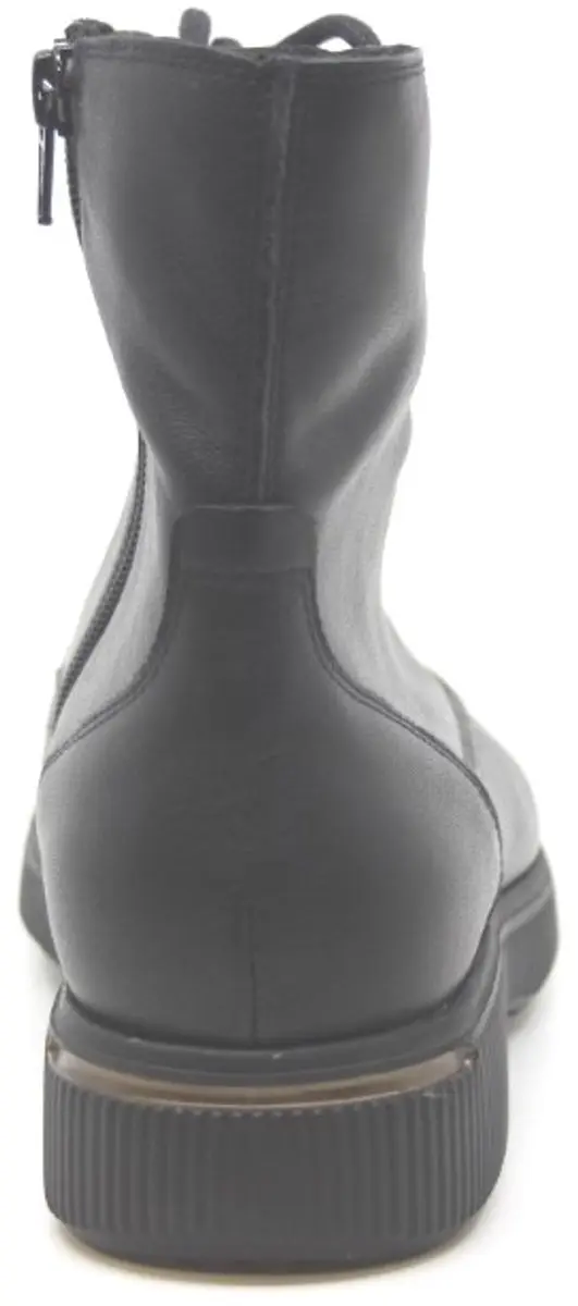 Durea 9837 Dames Veterboots - Zwart