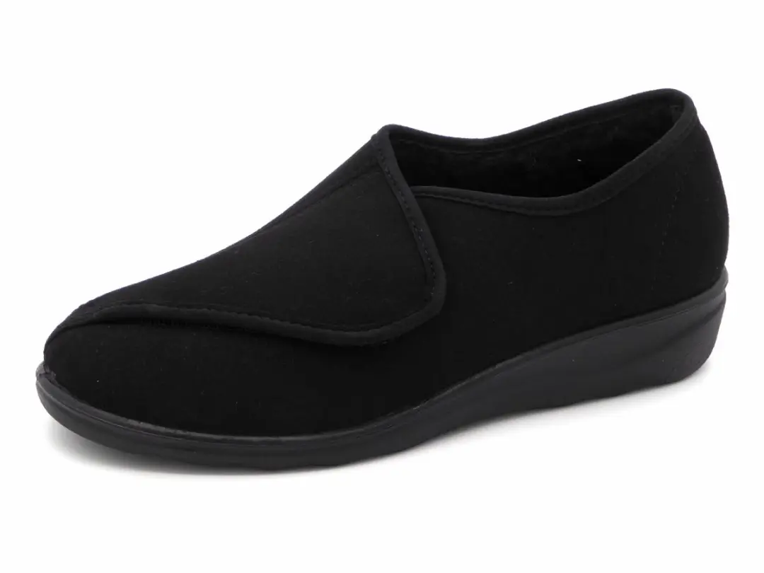 Josef Seibel Nice 105 Pantoffel Dames - Zwart - Maat 41
