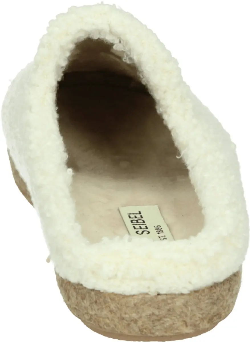 Josef Seibel LARA 02 Dames Pantoffels 37 - Wit/Beige