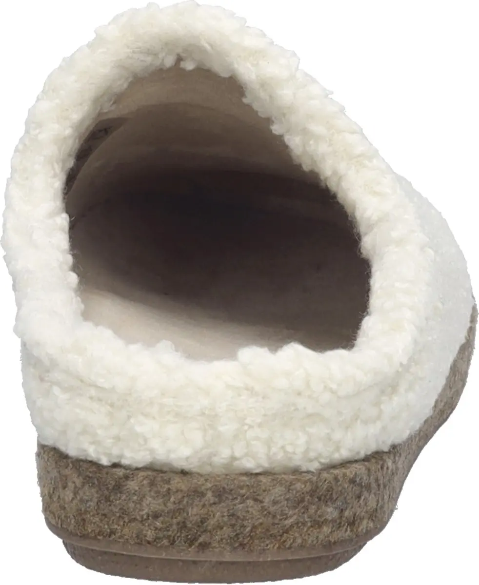 Josef Seibel LARA 02 Dames Pantoffels 37 - Wit/Beige