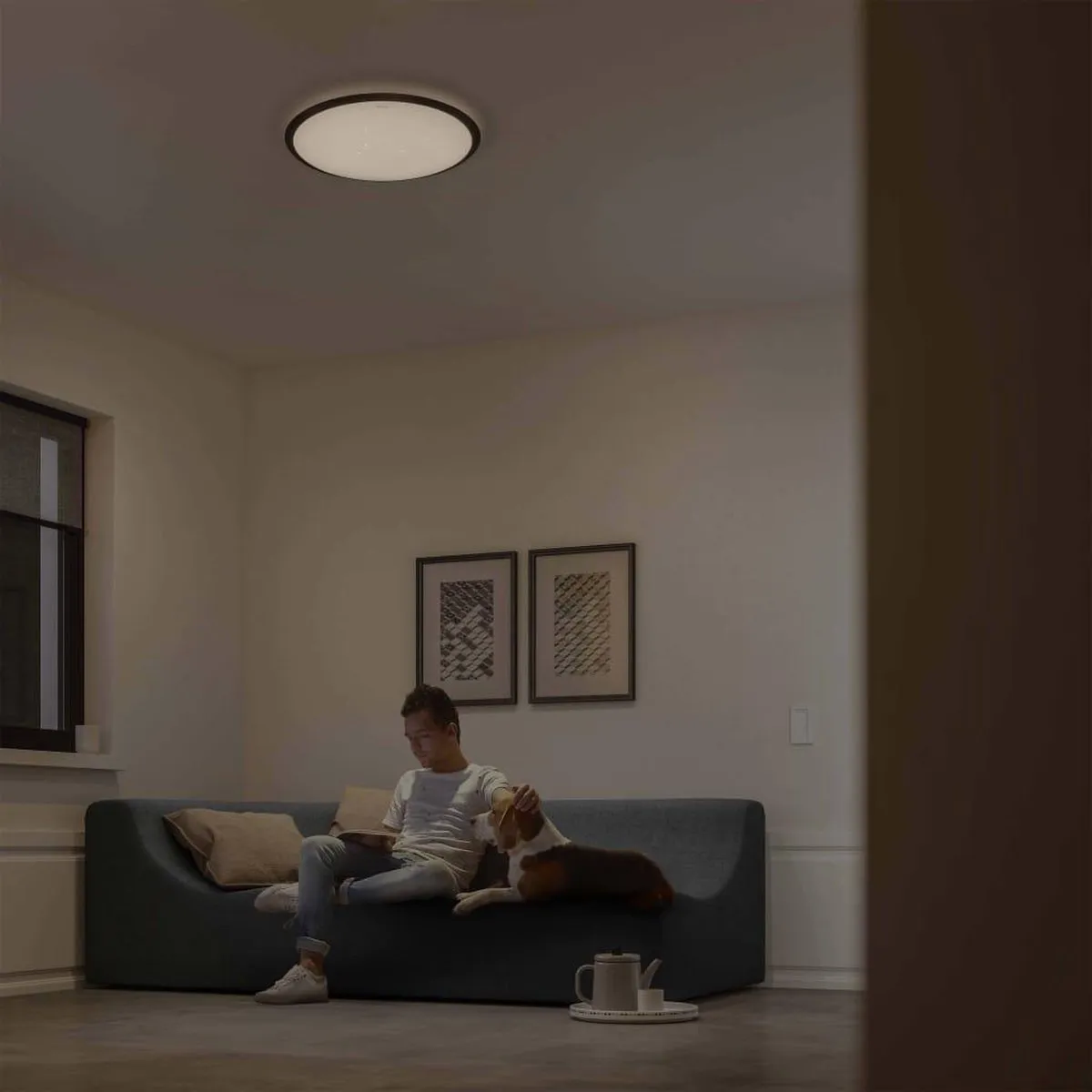 Philips LED Cavanal Plafondlamp 18W Koelwit - 35cm Wit