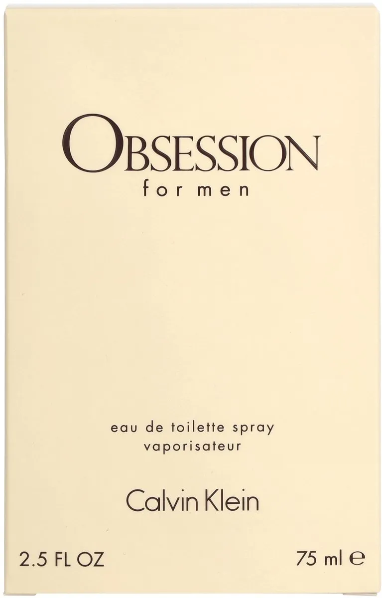 Calvin Klein Obsession Herenparfum 75ml - afbeelding 6 van 6