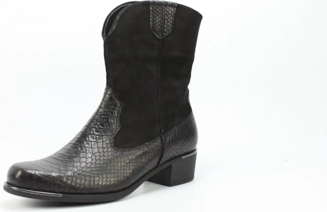 Durea 9787-995-0034 Dames Korte Laarzen - Zwart - Maat 40