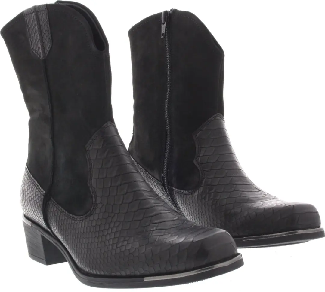 Durea 9787-995-0034 Dames Korte Laarzen - Zwart - Maat 40 - afbeelding 6 van 6