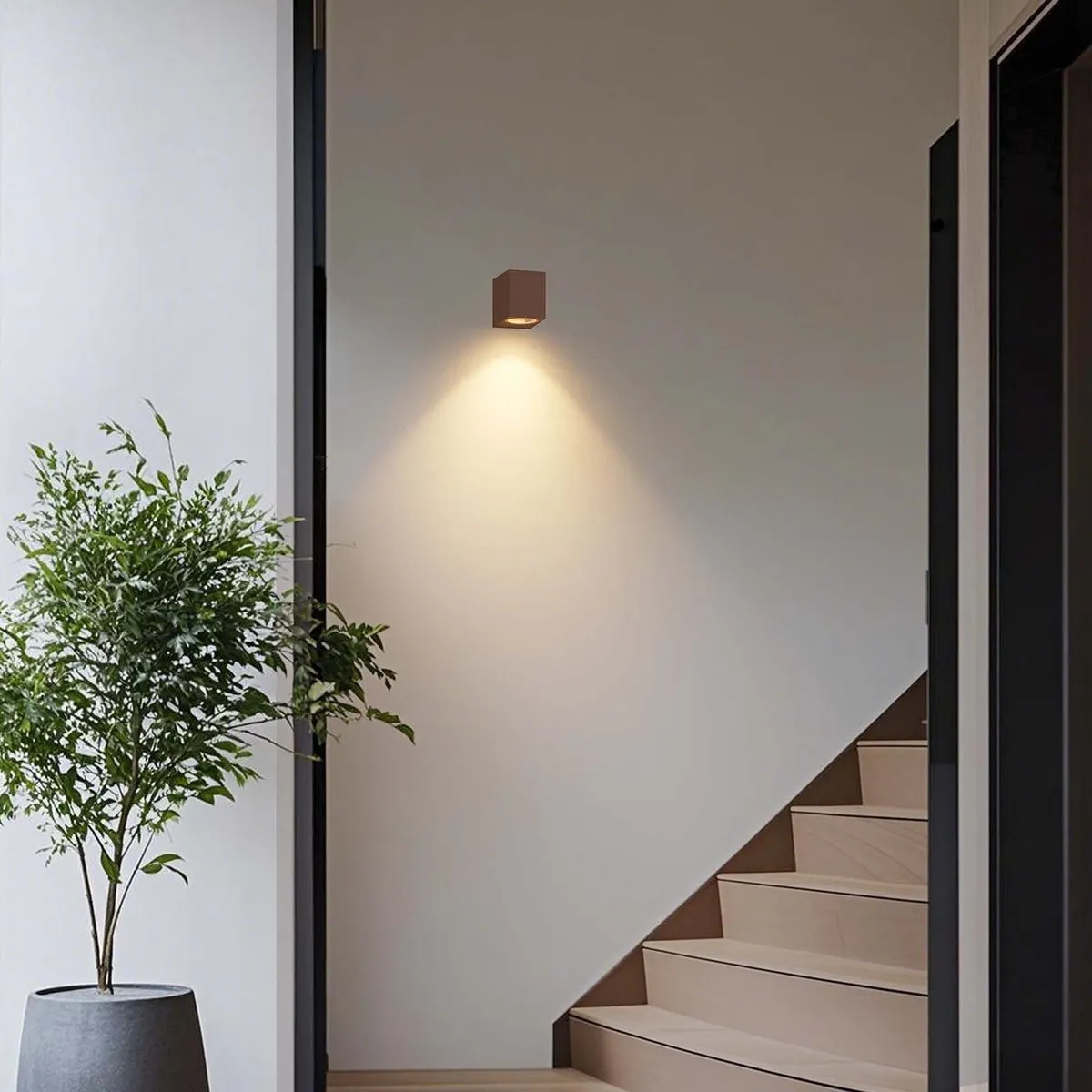 Ledvion Wandlamp San Diego Buiten - Roest - GU10