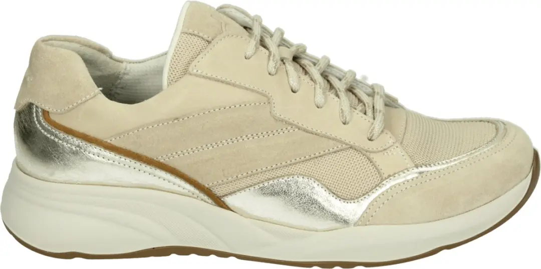 Durea 6308-605-1589 Dames Sneakers - Taupe Maat 38.5