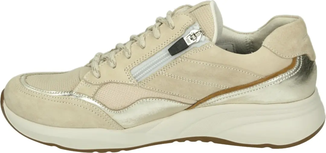 Durea 6308-605-1589 Dames Sneakers - Taupe Maat 38.5