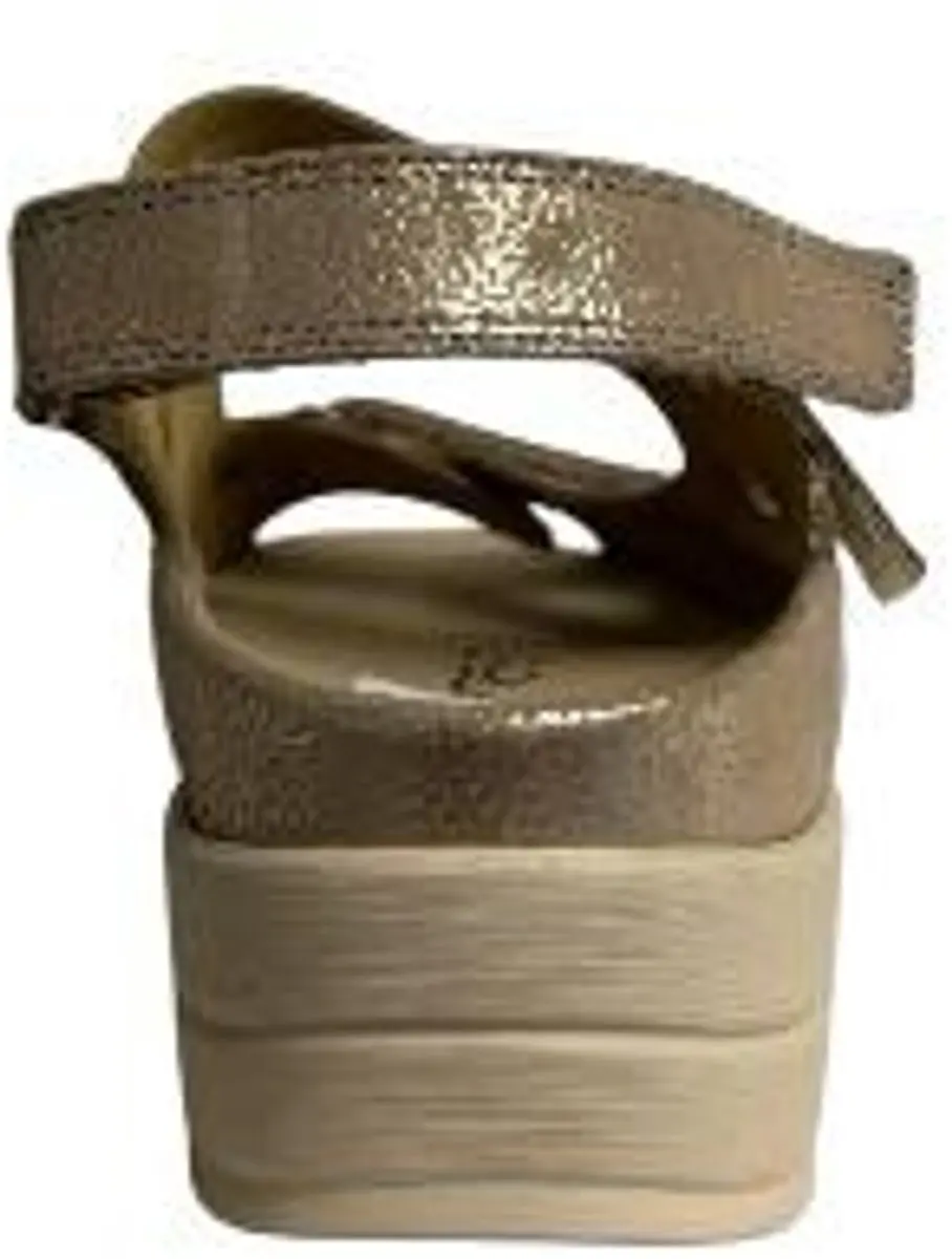 Durea Nancy 7.5 Leer Schoen - 41.5 Taupe Metallic