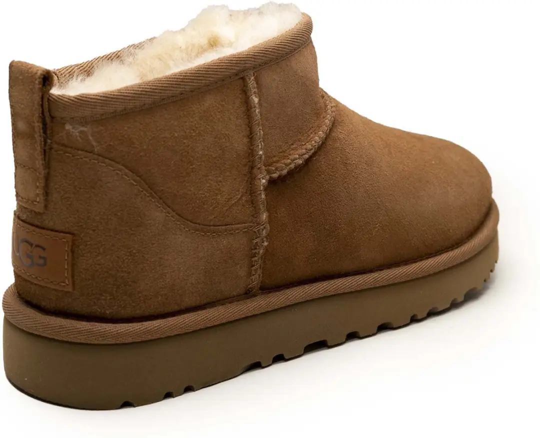 UGG W Classic Ultra Mini Dames Laarzen - 40 - Chestnut
