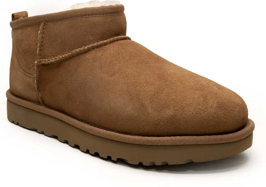 UGG W Classic Ultra Mini Dames Laarzen - 40 - Chestnut - afbeelding 6 van 6