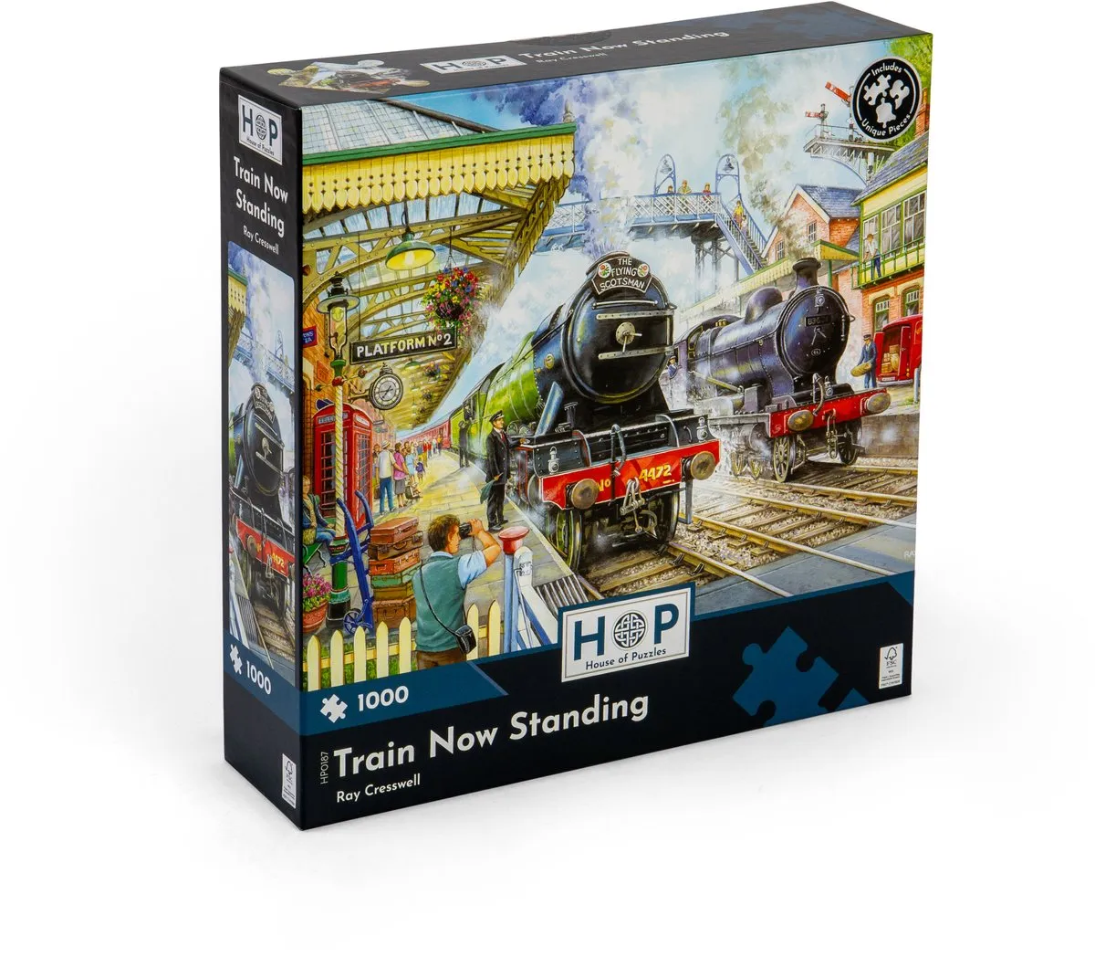 House Of Puzzles Train Now Standing Puzzel 1000 Stuks - HP0187 Multicolor