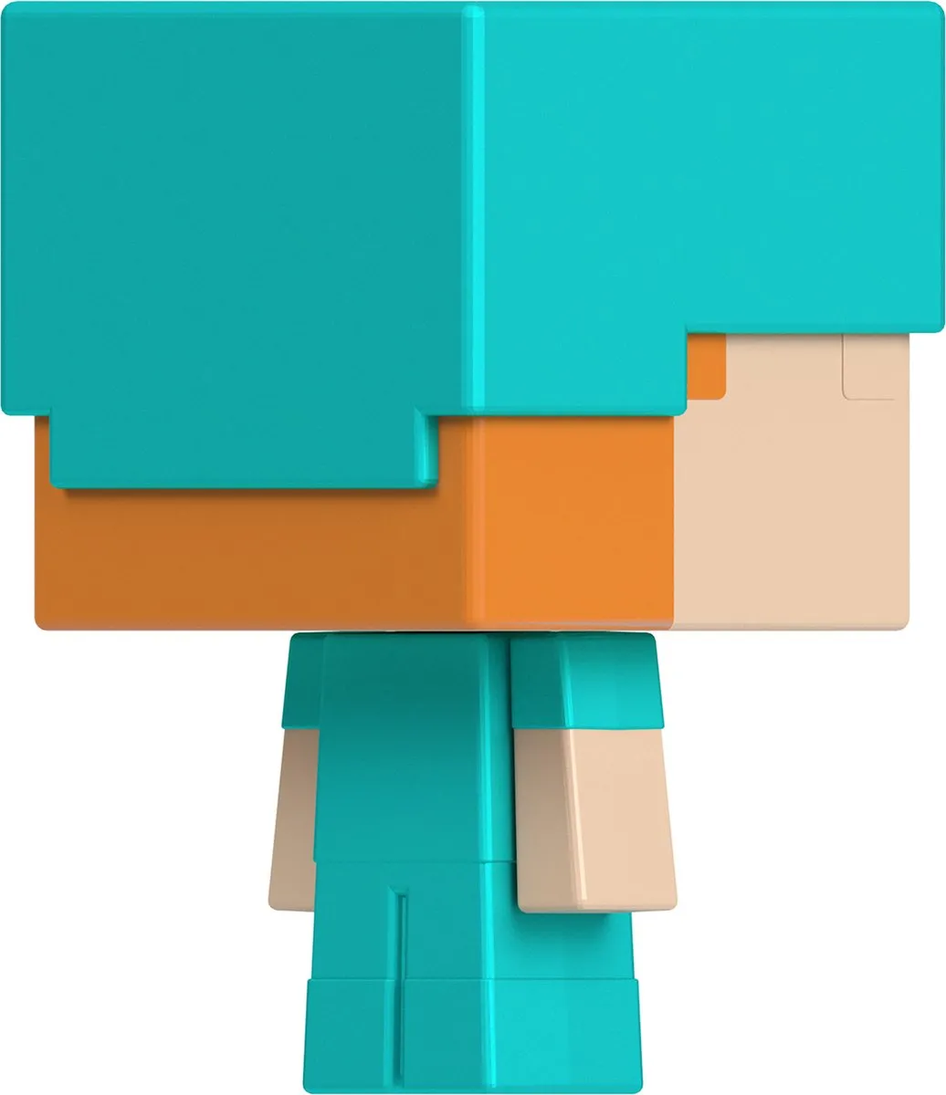 Minecraft Mob Heads Minis HKR69 Speelfiguur - Blauwe Helm