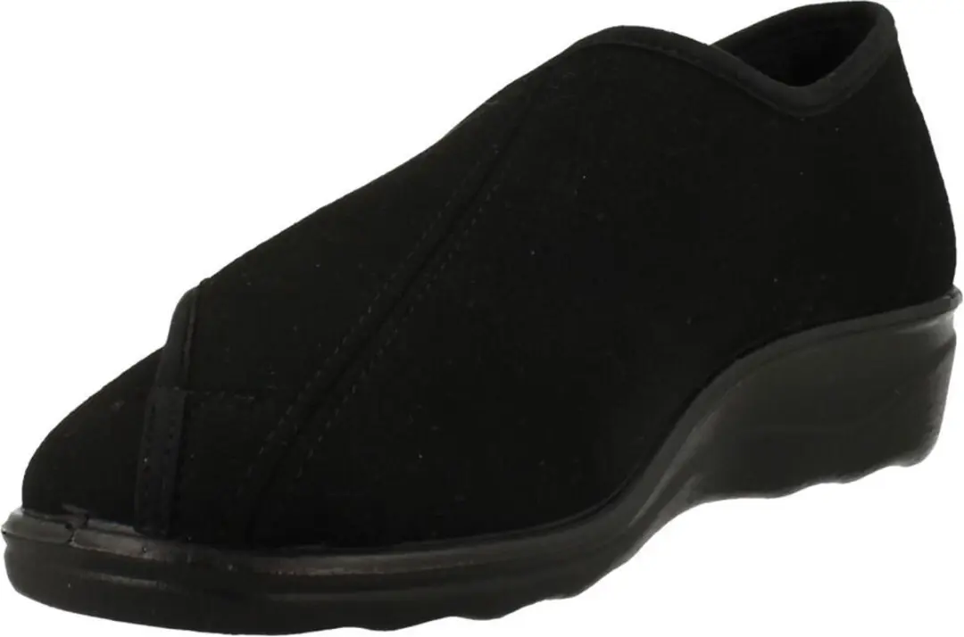 Josef Seibel Nice 105 Dames Pantoffel 63605-100 - Zwart