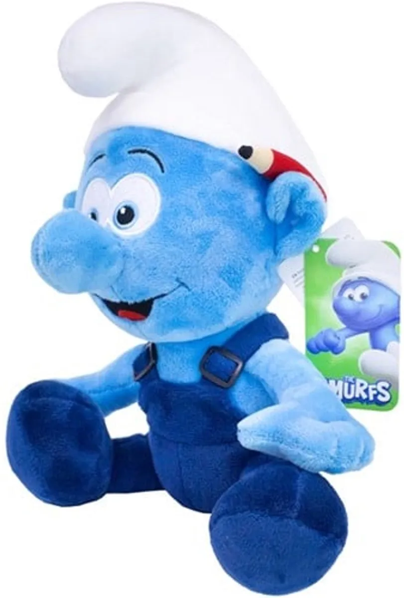De Smurfen Knutselsmurf Pluche Knuffel 30cm