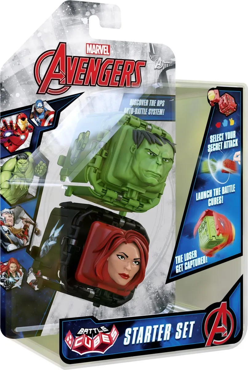 Marvel Avengers Battle Cube Hulk vs Black Widow